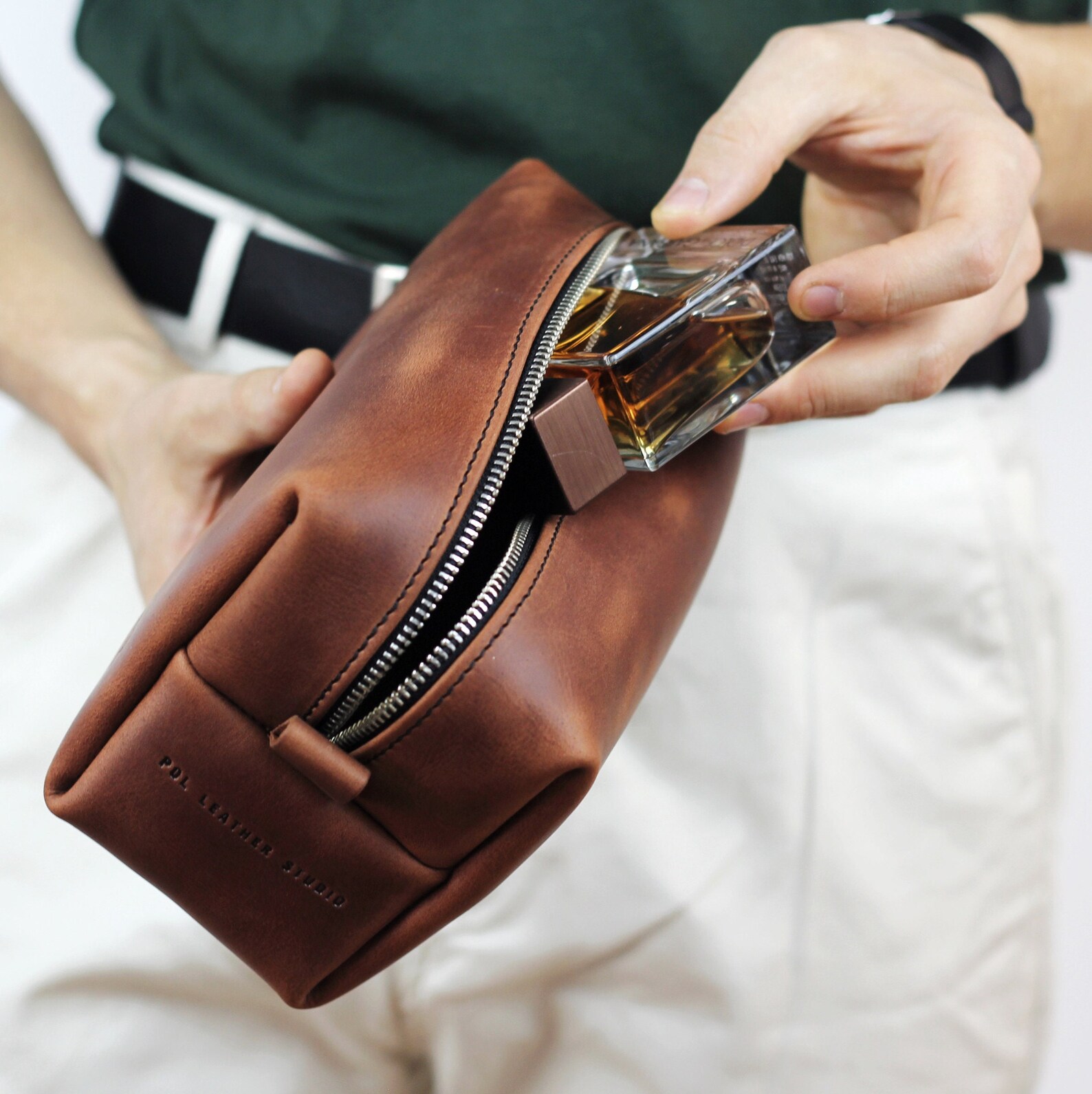 Men's Bathroom Bag Personalized Toiletry Bag - Etsy