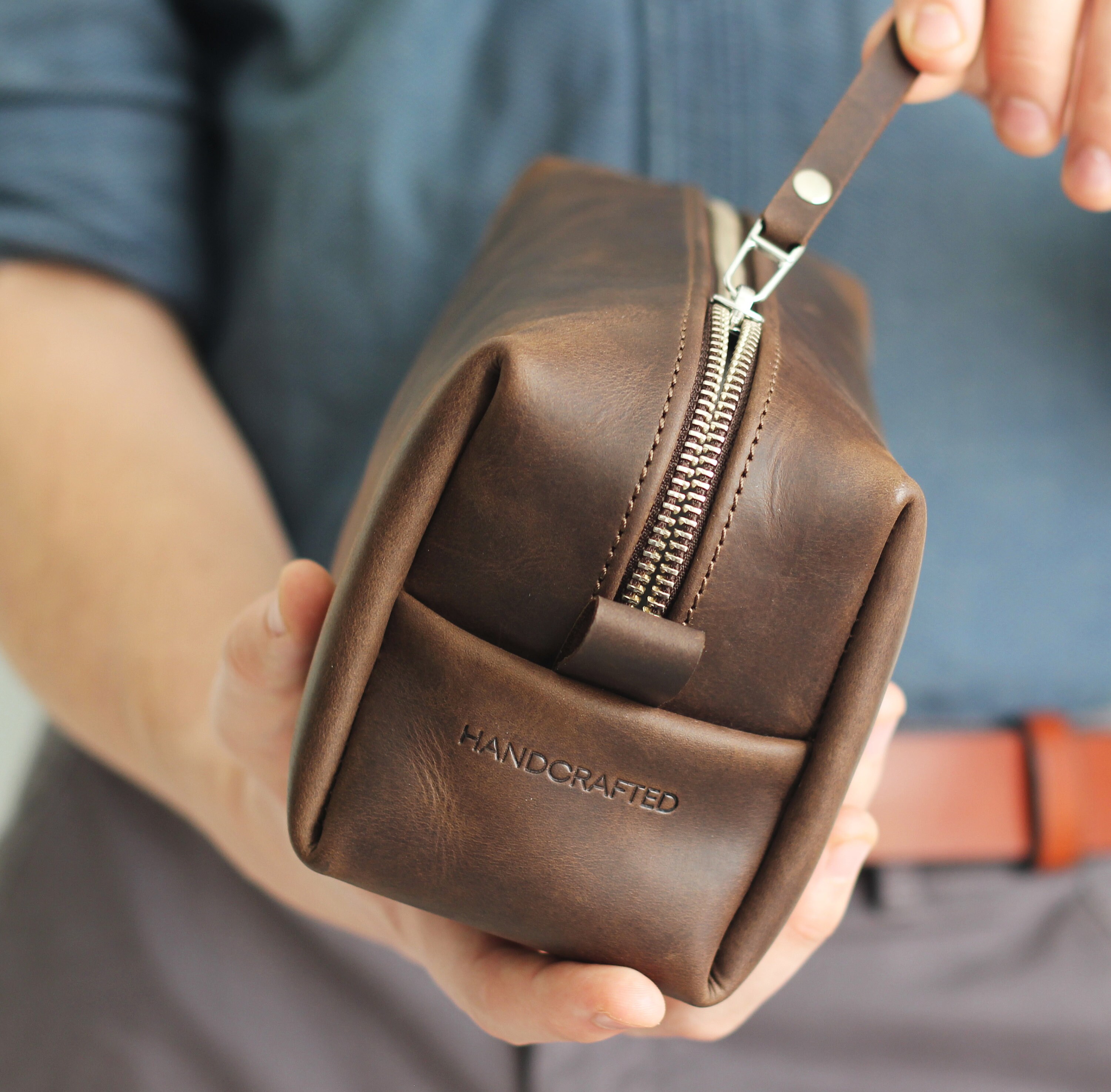 Personalized Toiletry Bag Fathers day gift Anniversary gift Etsy