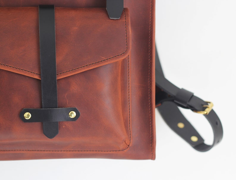 Personalized Bag Laptop Backpack Leather Bag Custom Backpack Roll Backpack Laptop Backpack Backpack Leather Roll Backpack