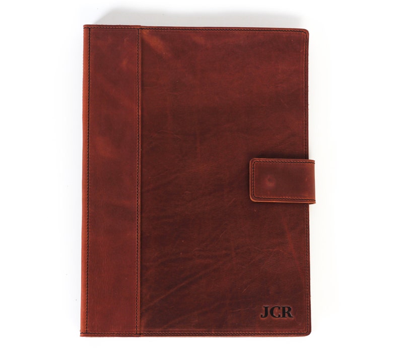 Leather notebook Personalized portfolio Personalized Gift Etsy