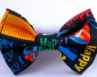 birthday bow tie etsy