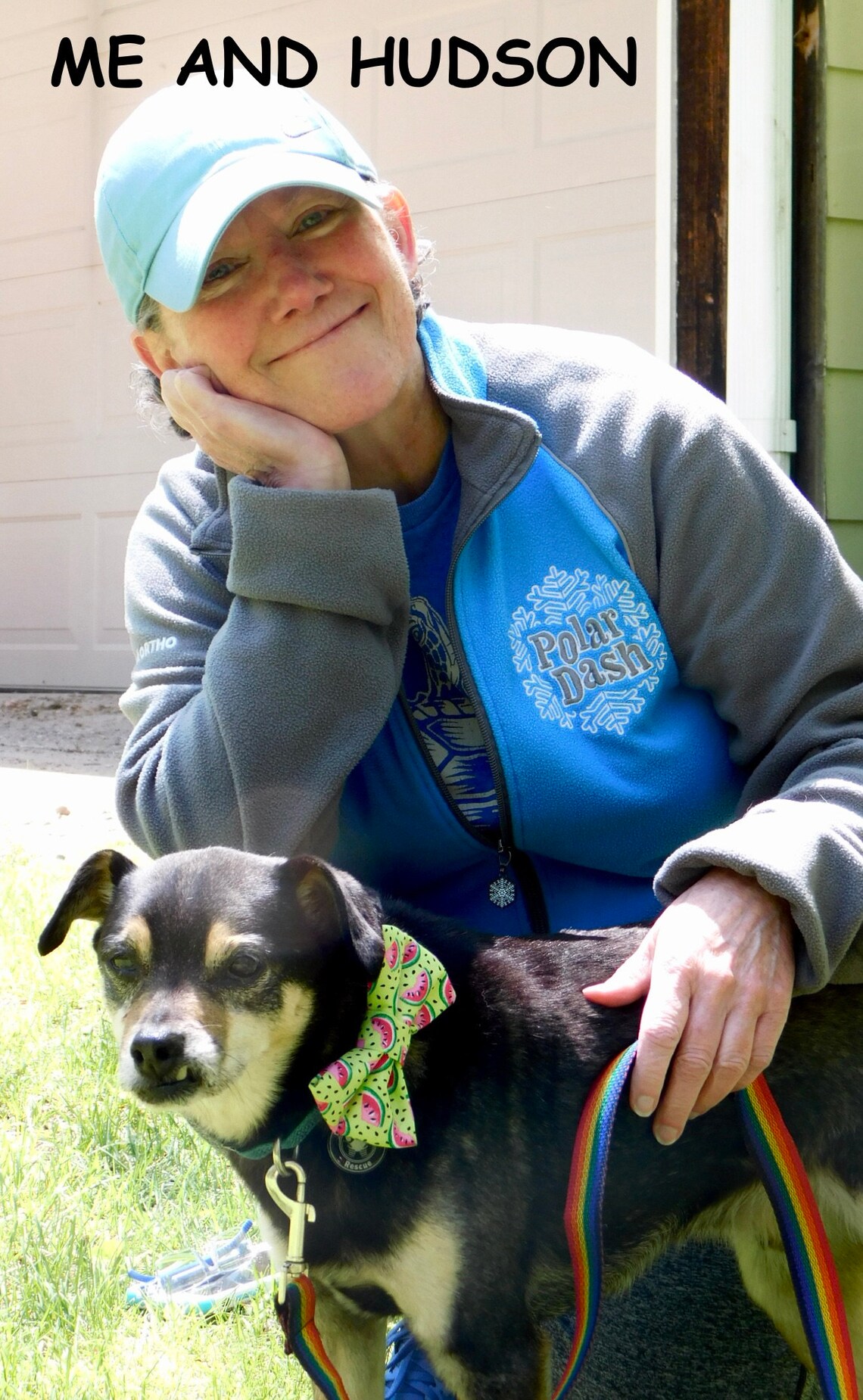 4th of july dog bow tie