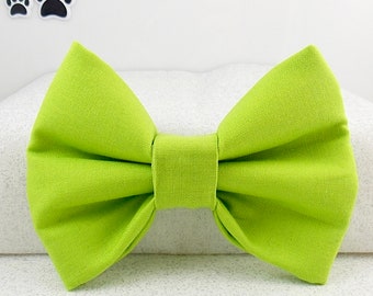 Green Dog Bow Tie - Etsy