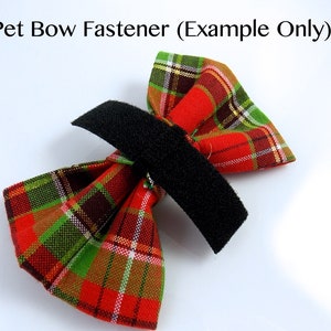 fourth of july dog bow tie