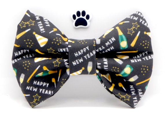 new years bow tie