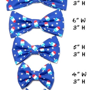 4th of july bow tie for dogs