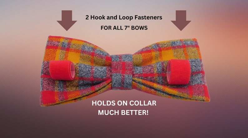 a close up of a bow tie on a purple background