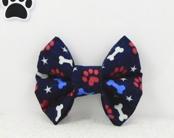 4th of july bow tie for dogs