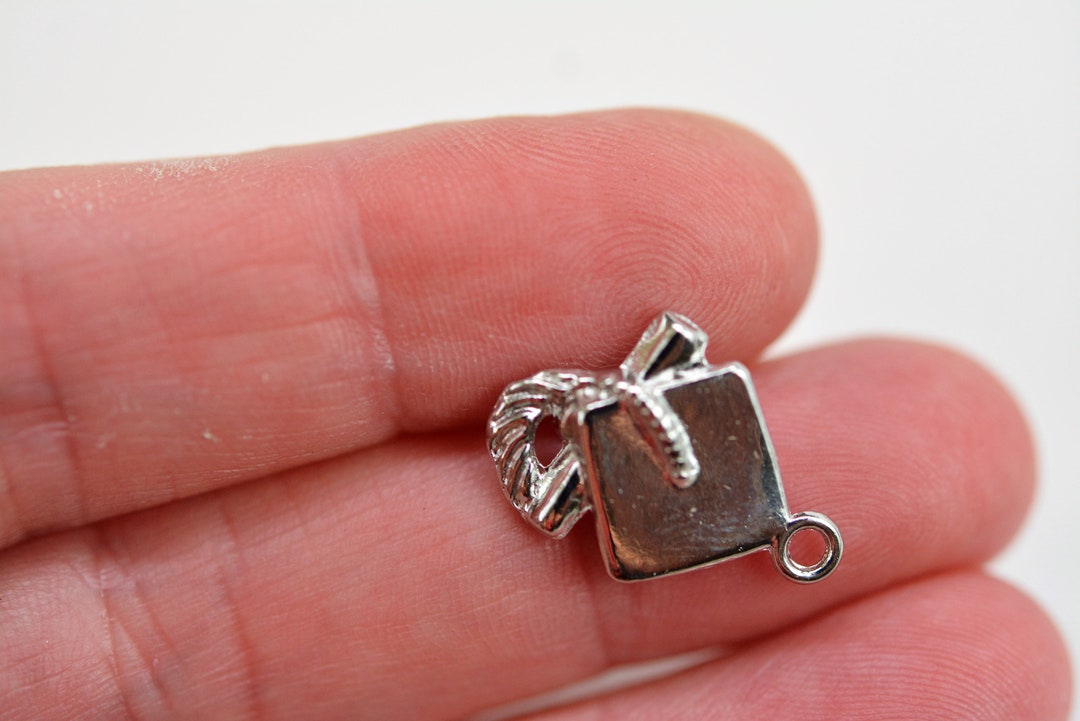 Graduation Cap Charm Graduation Charm Commencement Charm Etsy