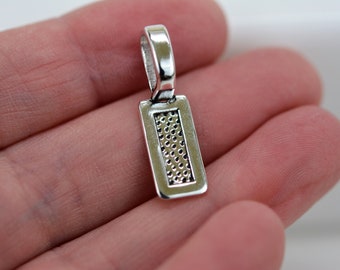 Appliques à coller pour pendentifs : alliage de zinc à grand trou (Ensemble de 5)