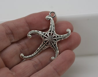 Star Fish Pendant, Ocean Themed Pendant, Sea Creature Pendant, Nature Pendant