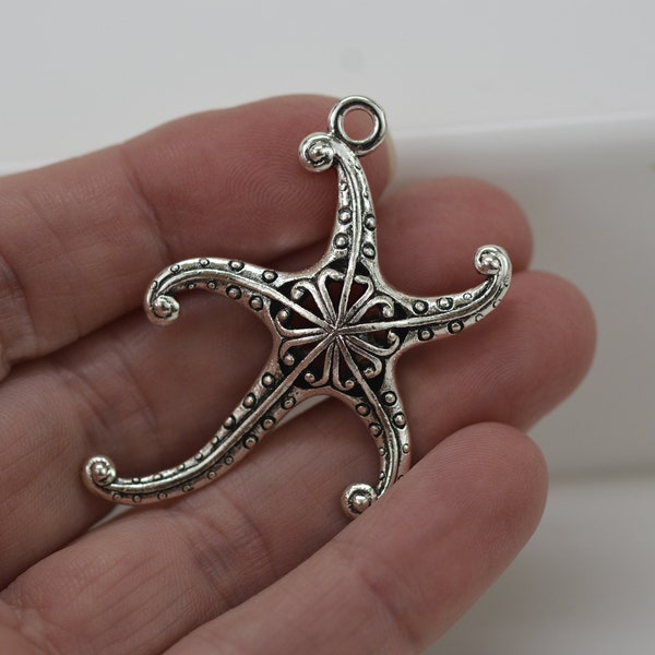 Star Fish Pendant, Ocean Themed Pendant, Sea Creature Pendant, Nature Pendant