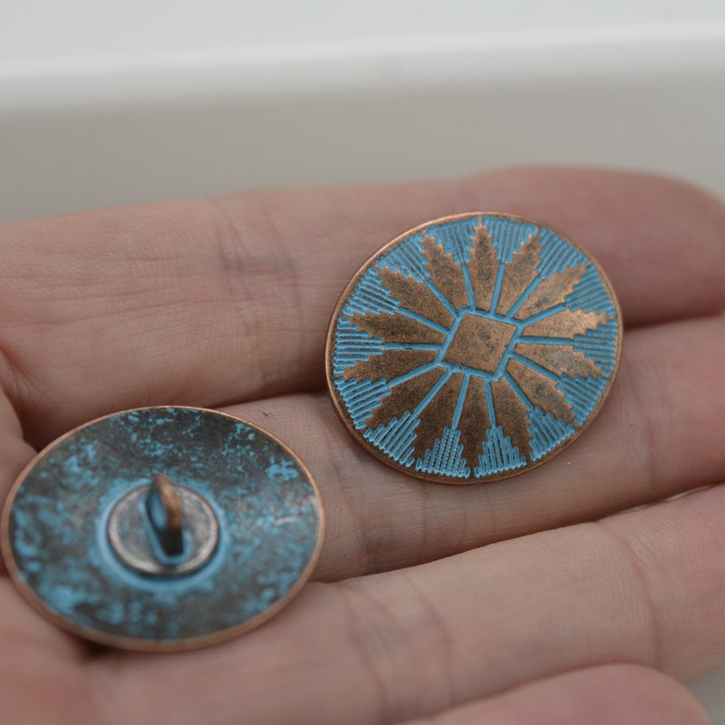 Metal Shank Button - Etsy