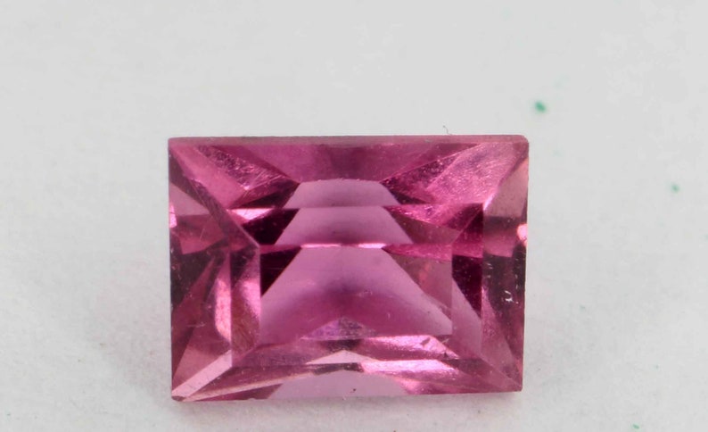 Mozambique 0.20ct Princess Cut Pink Tourmaline