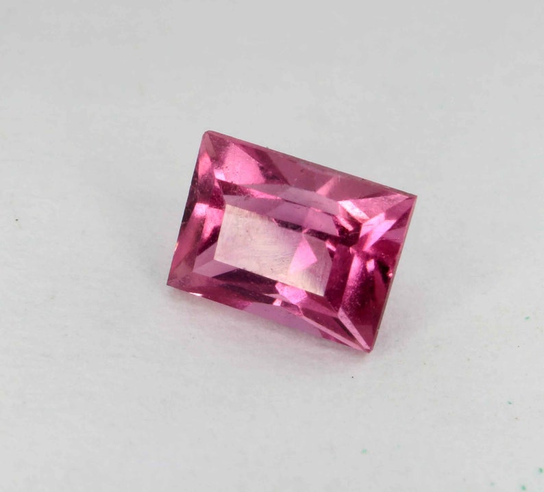 Mozambique 0.20ct Princess Cut Pink Tourmaline