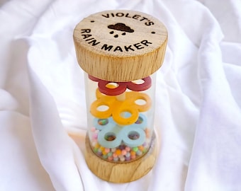 Personalised Rainmaker Sensory Toy