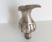 Vintage european silver bottle pour