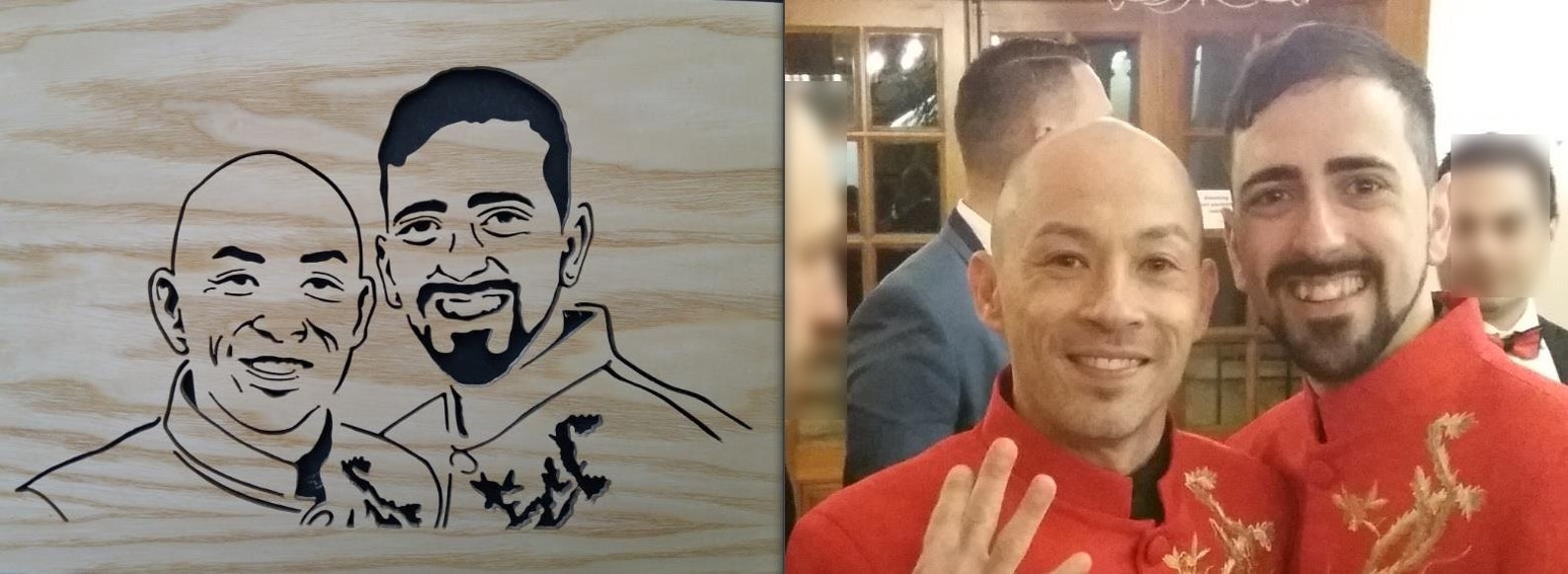 Custom Hand Drawn Portrait Scroll Saw Pattern Stencil Template - Etsy