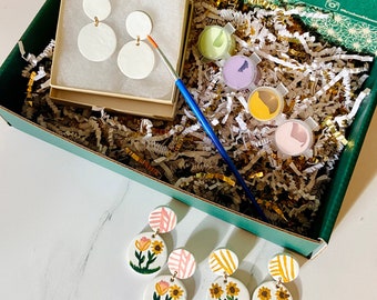 Hand-Painted Earring DIY Craft Kit