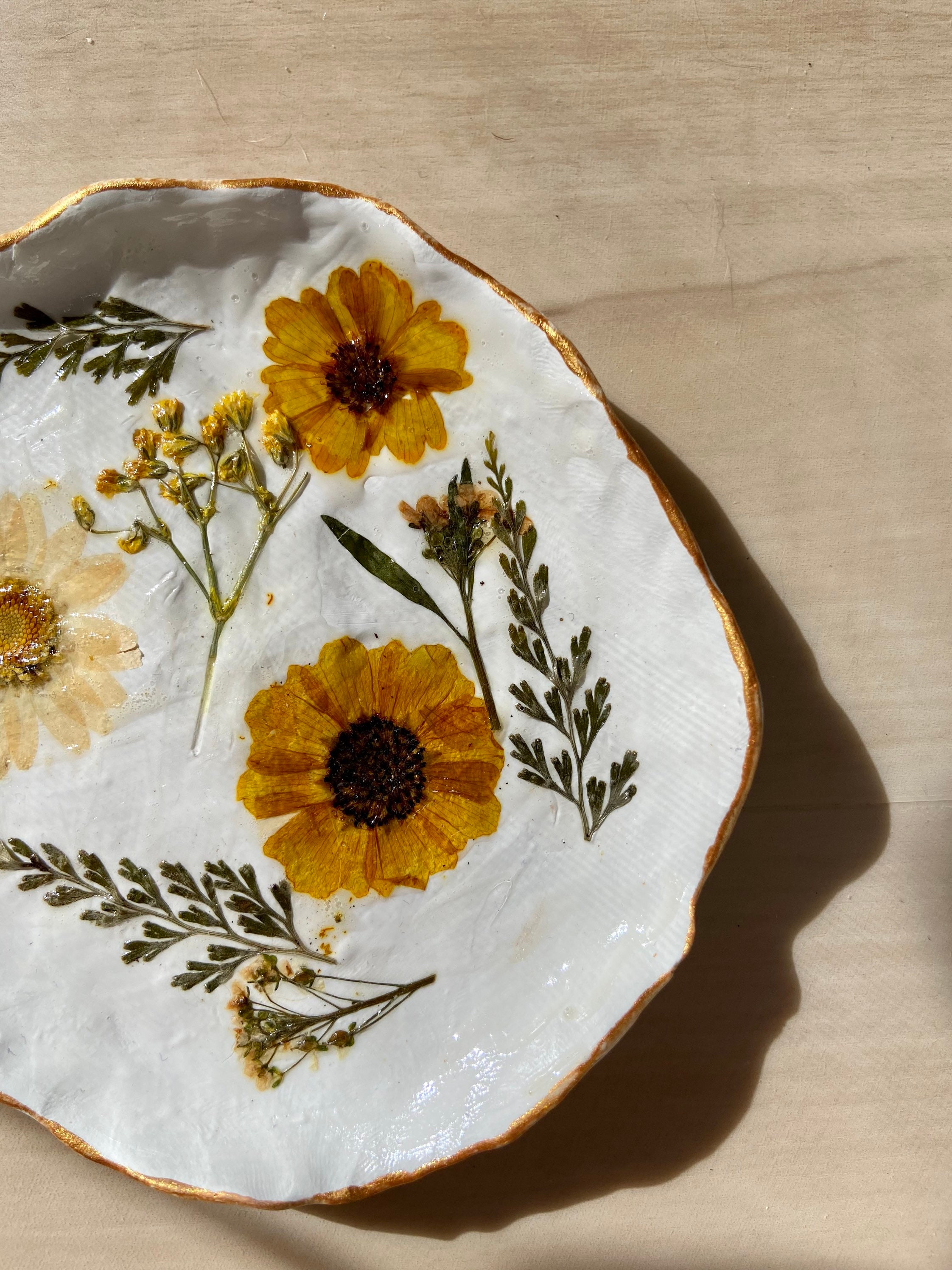 10Pcs Round Cylindrical Flower Mud Dish DIY Craft Floral