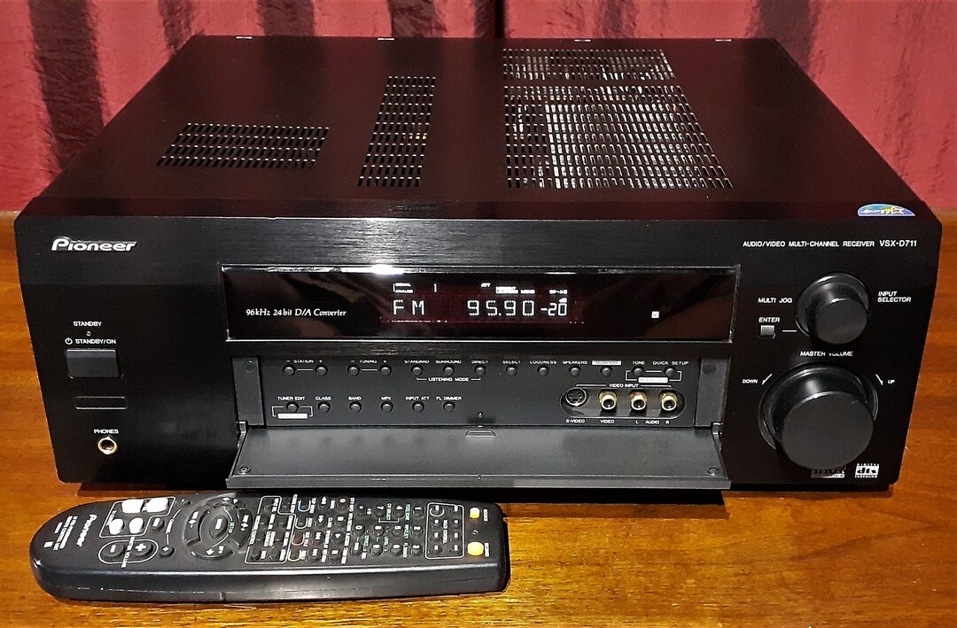 Pioneer VSXD711 Multi Channel Receiver With Recoton SP2 Etsy