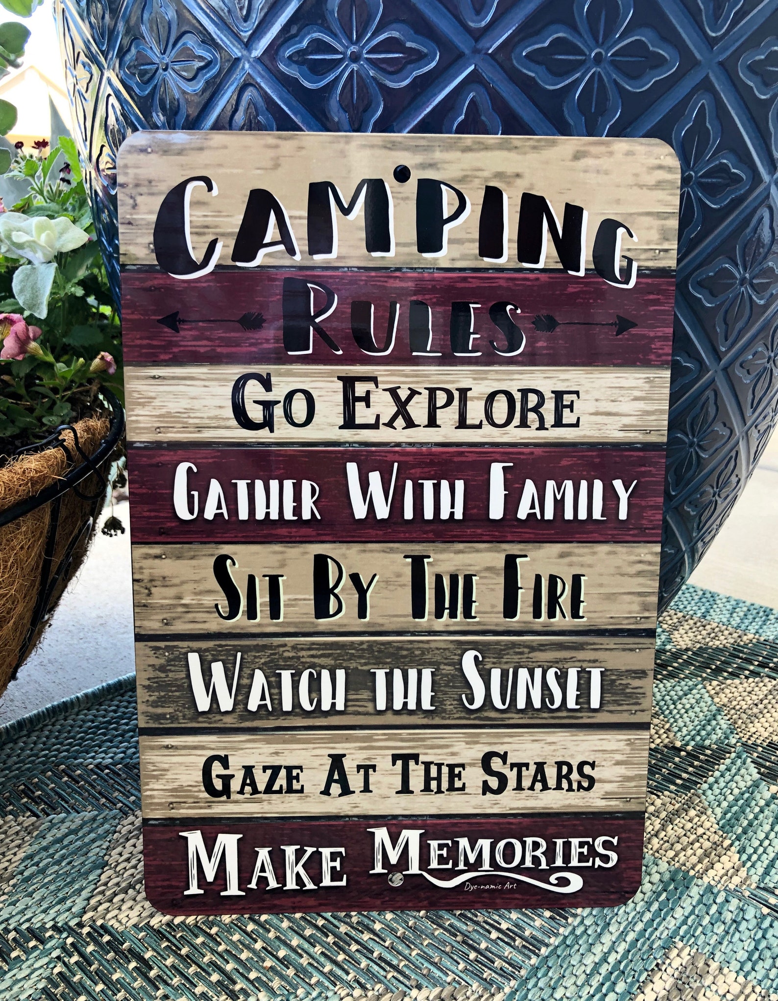 Camping rules. Campsite Rules.