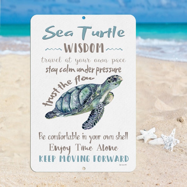 Turtle Wisdom - Etsy