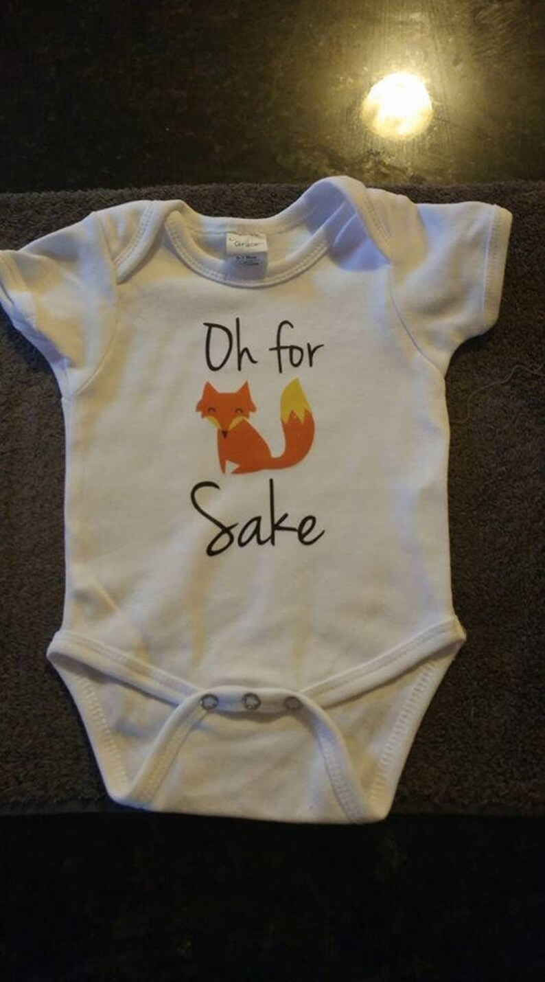 for fox sake onesie