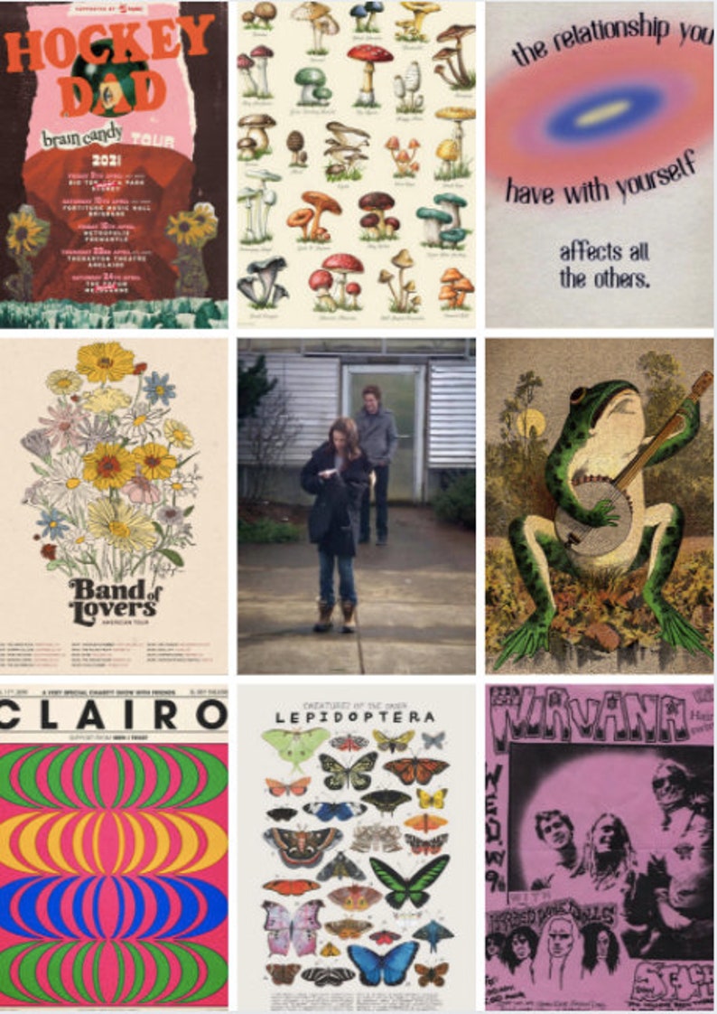 DIGITAL Indie Poster Pack 10 Indie Posters Digital Set Etsy