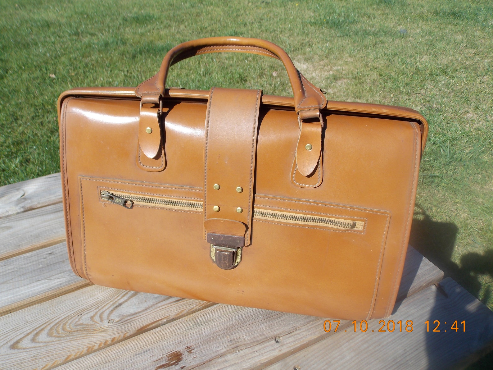 Stunning Vintage Gladstone Bag 1960's Large French Handbag Etsy