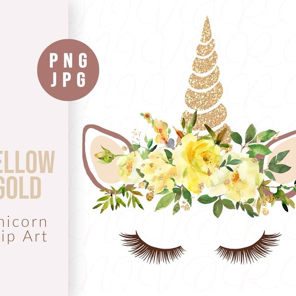 Unicorn Flower Crown - Etsy