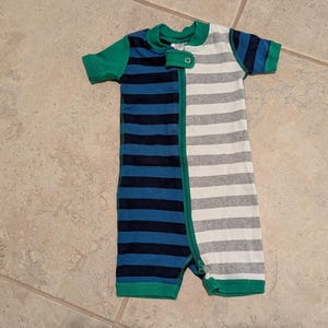 Hanna Anderson Striped Short Pajamas