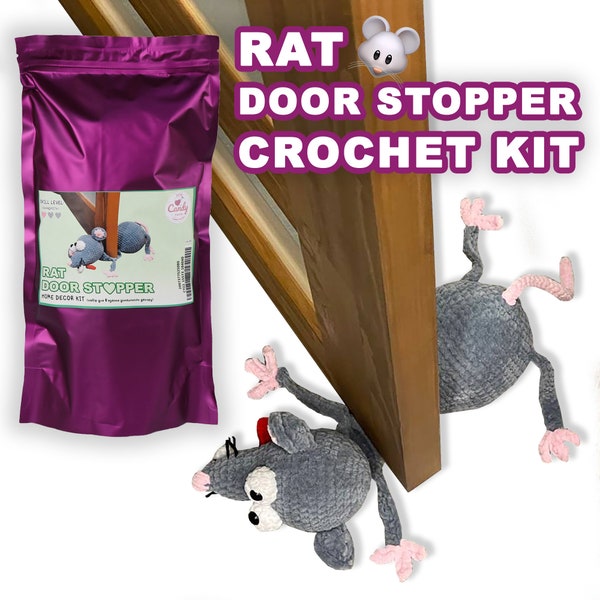 Crochet Rat Door Stop Pattern - Etsy