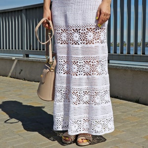 Crochet DRESS PATTERN Wedding Gown Pattern PDF Adjustable Chest Size ...