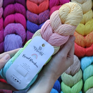 2 mm Baumwollschnur, Strang Twisted Soft Baumwollseil Makramee Faden, DIY Makramee, Makramee Faden Baumwollgarn, Weben