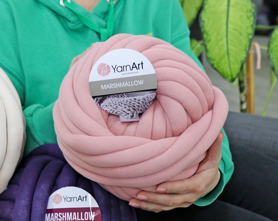 CHUNKY ARM KNIT Yarn Arm Knit Cotton Roving Yarn Giant Knitting Yarn