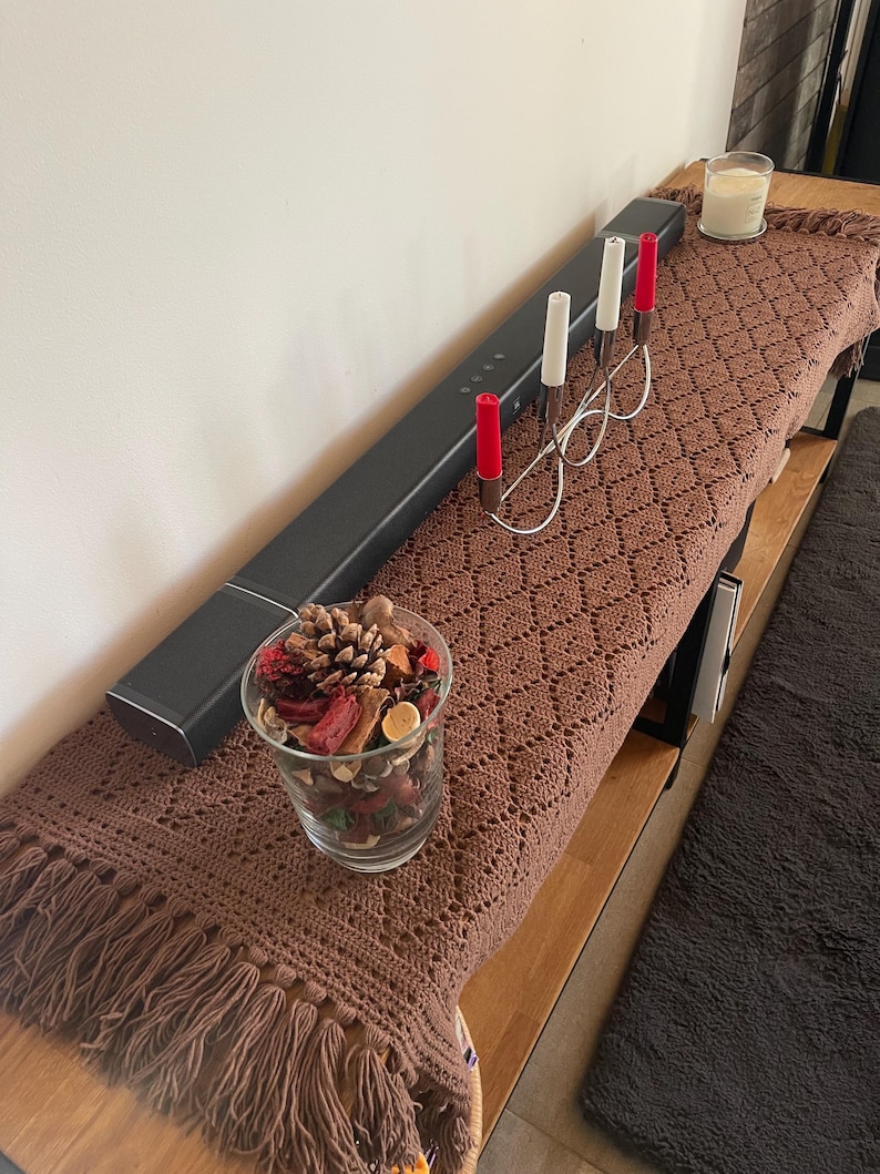 Throw Blanket Crochet DIY, Diamond Couch Cover Pattern, Easy lanket PDF Pattern image 1