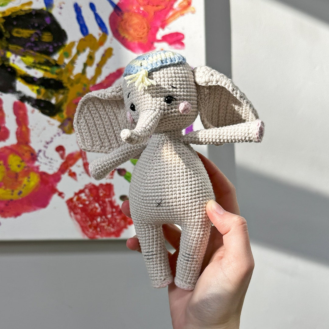 Amigurumi Elephant Crochet Pattern, Stuffed Toy PDF Pattern - Etsy
