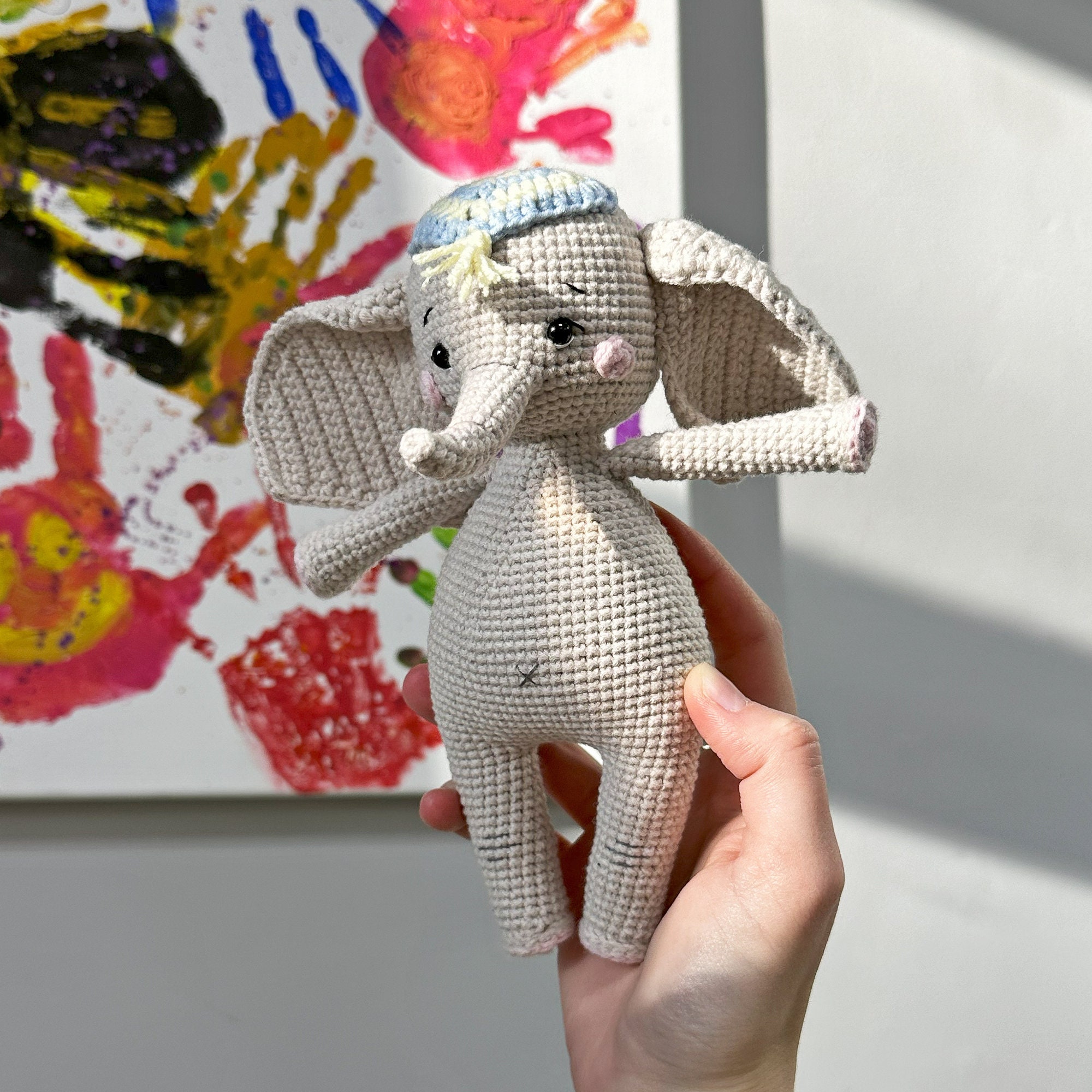 Amigurumi Elephant Crochet Pattern, Stuffed Toy PDF Pattern - Etsy