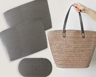 Tote Bag Plastic Canvas, Crochet Bag Pattern