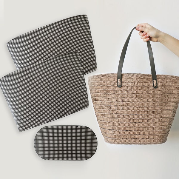 Tote Bag PLASTIC CANVAS. Bag plastic canvas pattern. Plastic canvas pattern women crochet bag. Plastic canvas shape