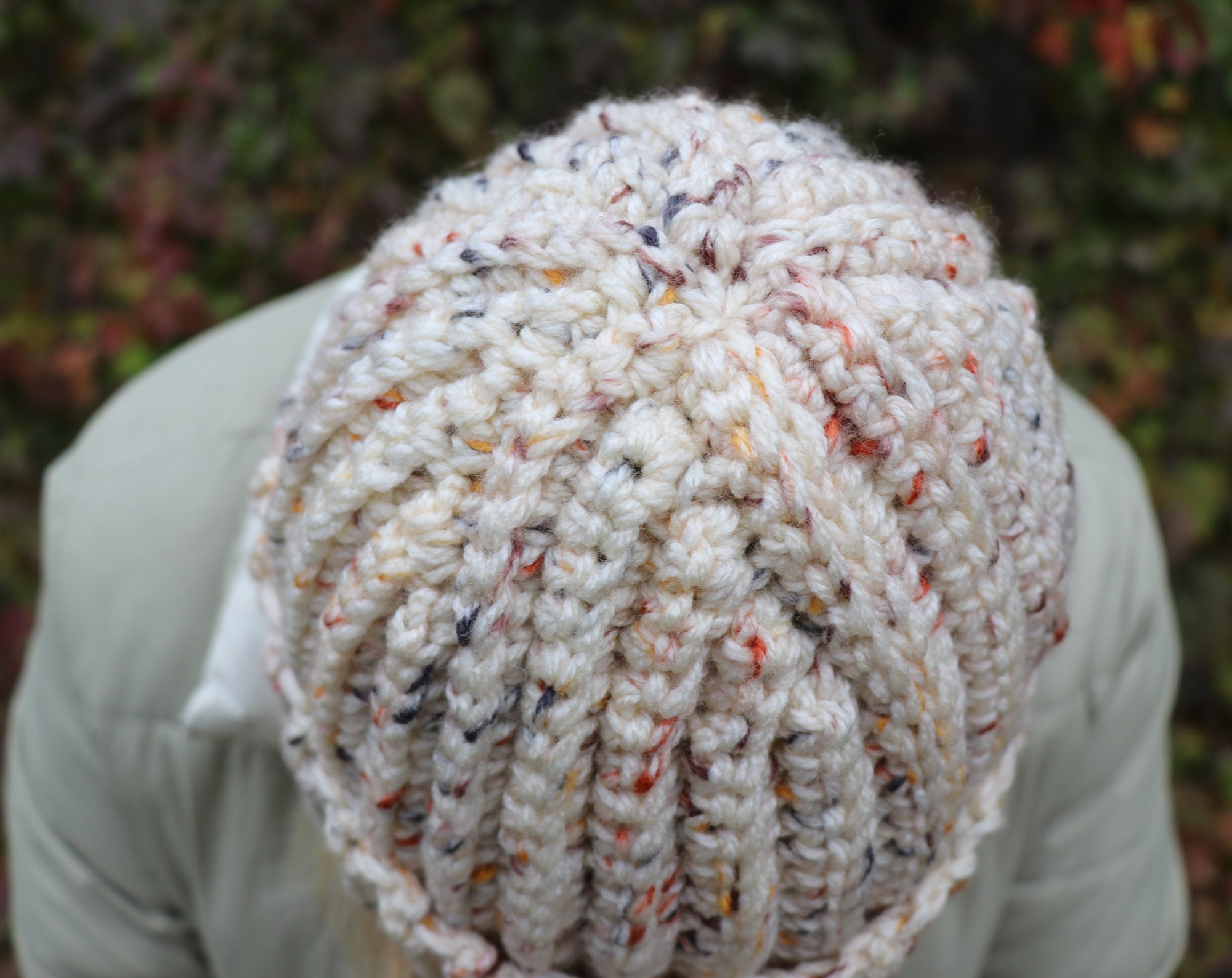 Easy Crochet Ribbed Beanie Crochet PDF Pattern - Etsy