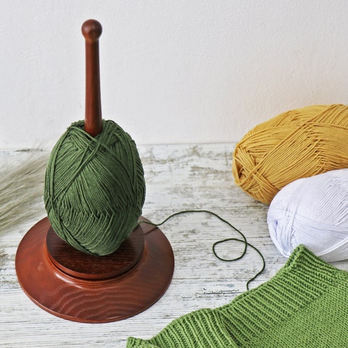 Double Yarn Ball Holder Etsy