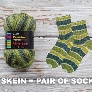 SOCK YARN, Hand Dyed Sock Yarn, Fingering Sock Yarn, Superwash Wool Sock Yarn, Sprinkle yarn, Sock Knit, 100g / 410m
