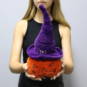 HALLOWEEN CROCHET PUMPKIN Pattern, Puffy Pumpkin, Halloween Toy Pattern, English Pdf Pattern, Diy Halloween Toy,Easy Crochet Halloween Decor