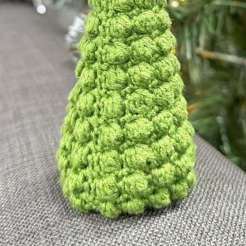 Tree Bumpy Pattern Christmas Tree Crochet Pattern, Easy Holiday Decor PDF Pattern - Etsy