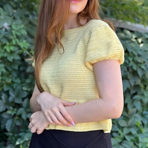Ruffle Top - Crochet Pattern, Summer Blouse Pattern, Crochet Top, Crochet Blouse, Crochet Halter Boho Top, Crochet Jacket Pattern,