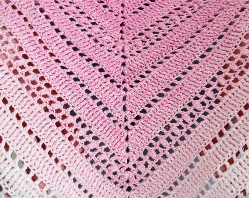 Easy Crochet Boho Shawl Pattern, Triangle Scarf PDF Pattern - Etsy