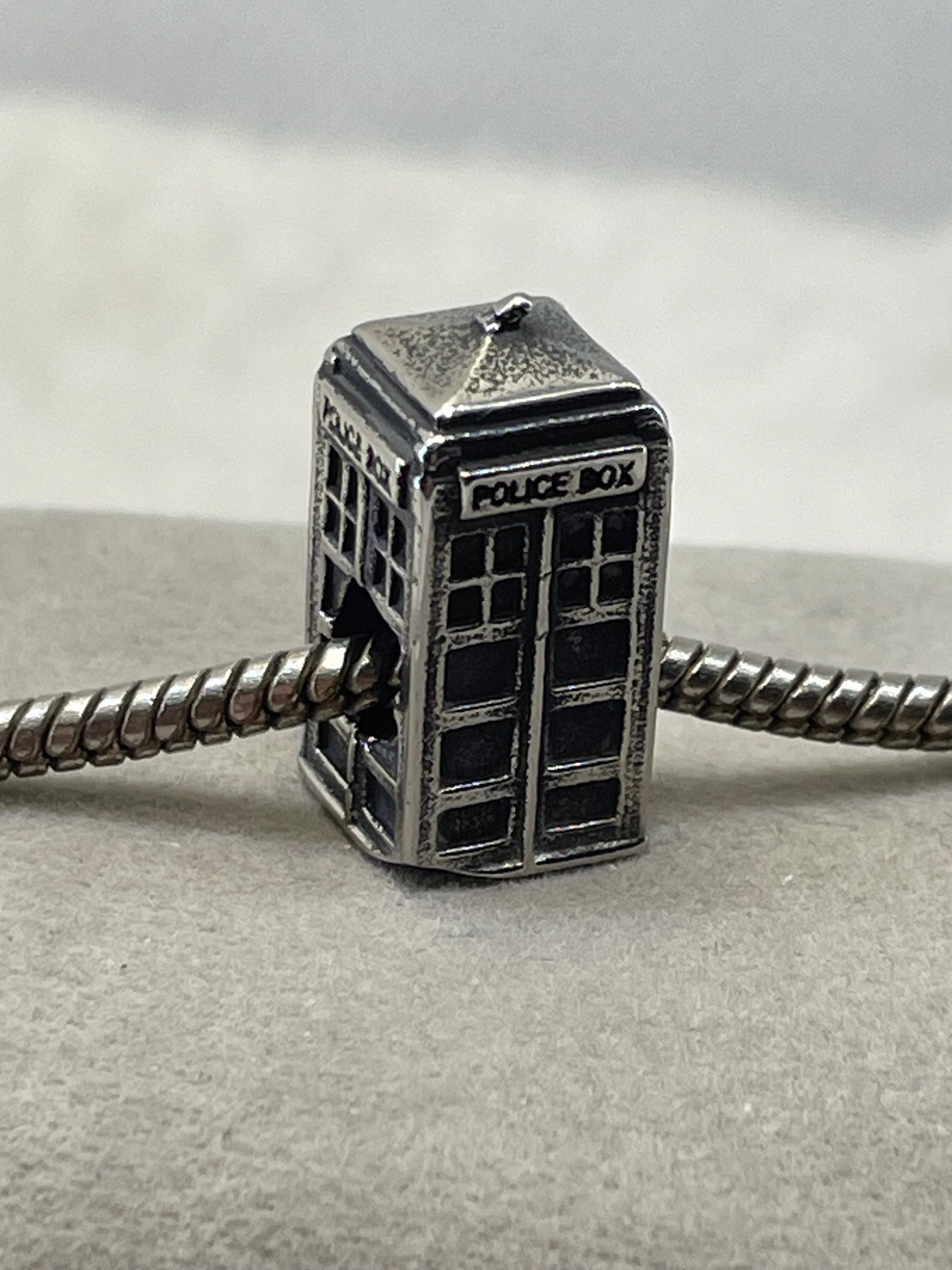 Pandora Tardis Charm Etsy