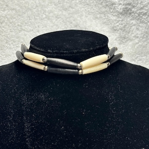 traditional natural native bone choker